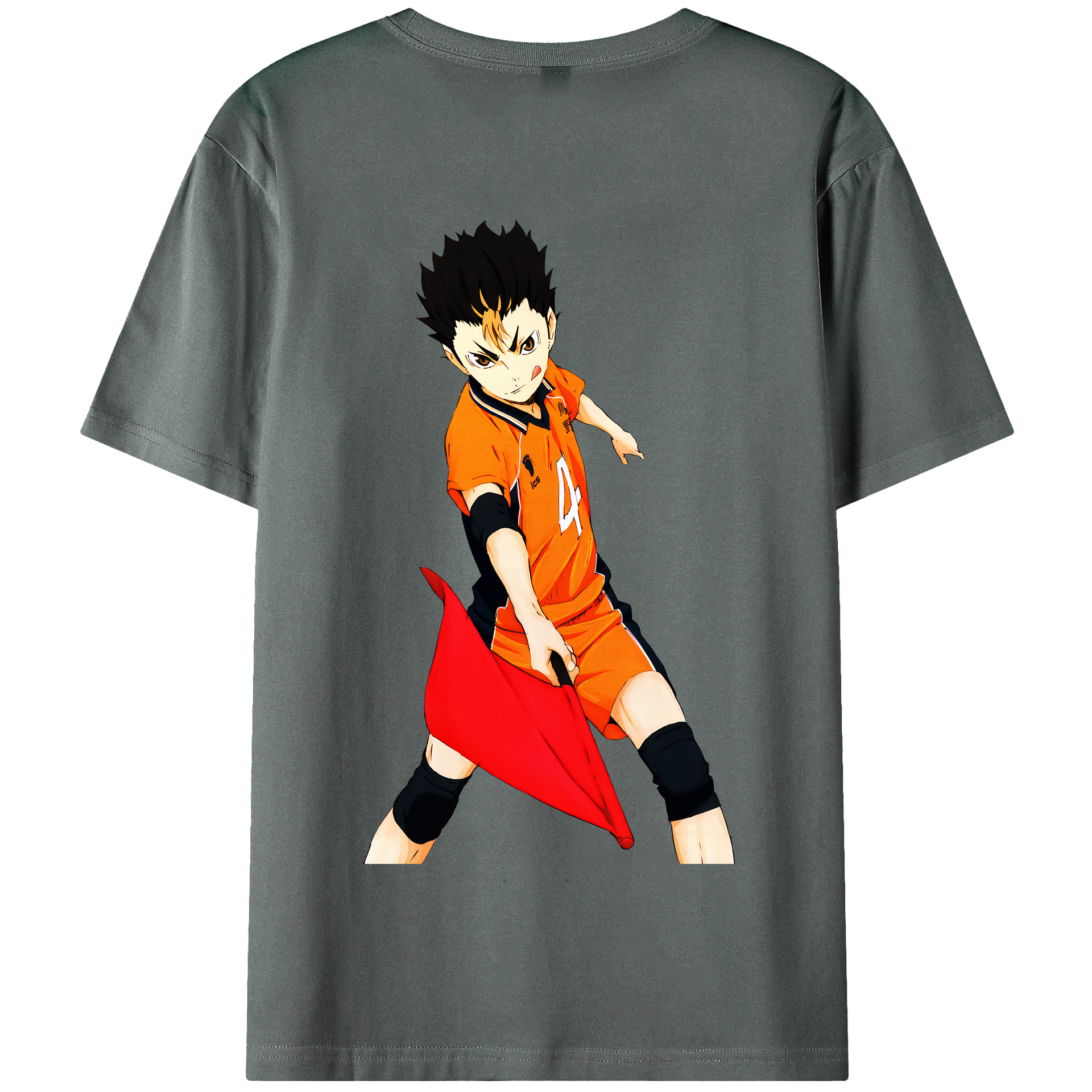 （画像用） ハイキュー!! Haikyu!! 綿100％半袖Tシャツ（背面プリント）
